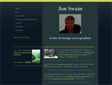 Tablet Screenshot of jonswain.org